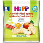 HiPP Organic rice wafers with apple 1×30 g, rice wafers with apple