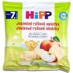 HiPP Organic rice wafers with apple 1×30 g, rice wafers with apple