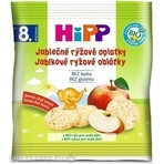 HiPP Organic rice wafers with apple 1×30 g, rice wafers with apple