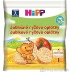 HiPP Organic rice wafers with apple 1×30 g, rice wafers with apple