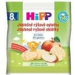 HiPP Organic rice wafers with apple 1×30 g, rice wafers with apple