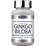 Scitec Nutrition Ginkgo Biloba 1×100 tbl, supliment alimentar