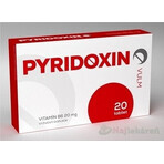 VULM PYRIDOXIN 1×20 tbl, food supplement