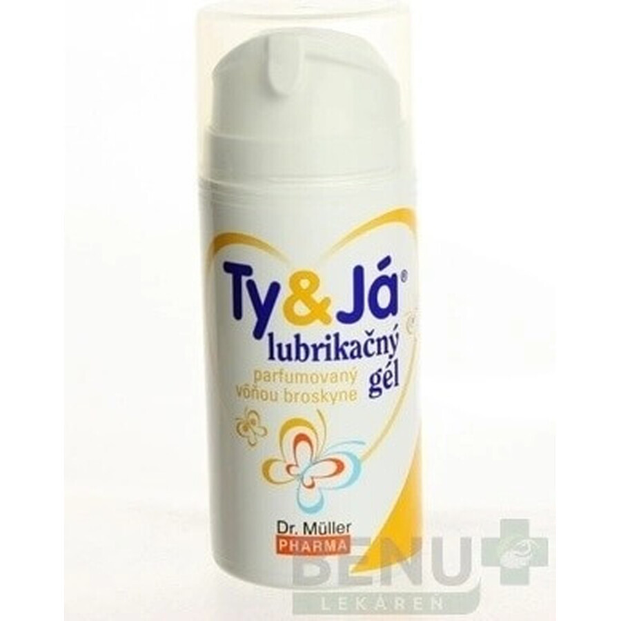 Dr. Müller TY&JÁ LUBRIFYING PERFUMED LUBRICANT GEL 1×100 ml, strawberry aroma