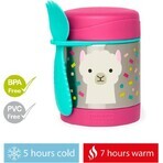 SKIP HOP Zoo Food Thermos with spoon and fork Llama, 12 m+ 1×325 ml , food thermos