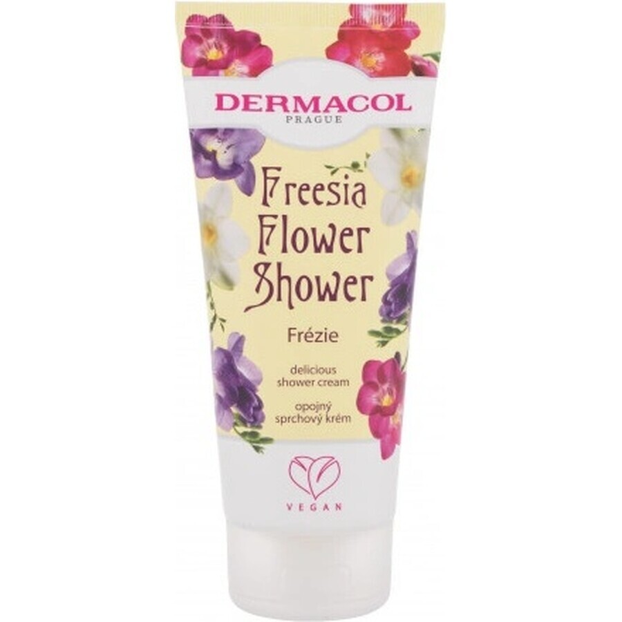 Dermacol Flower Duschcreme Freesie 1×200 ml, Duschcreme