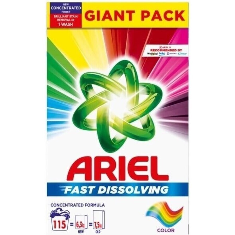 Ariel Polvere 6,325kg/115PD Colore 1×6,32kg polvere