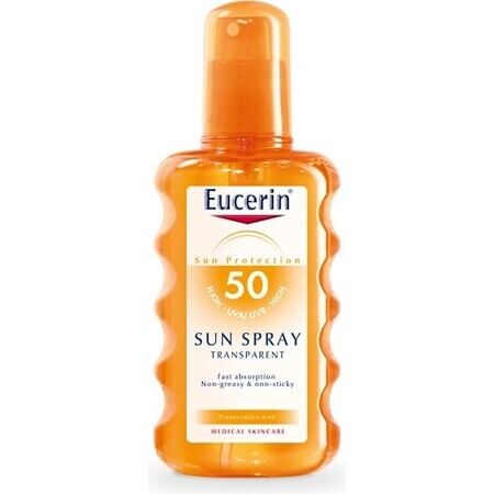 Eucerin SUN Dry Touch OIL CONTROL SPF 50+ 1×200 ml, Klarspray