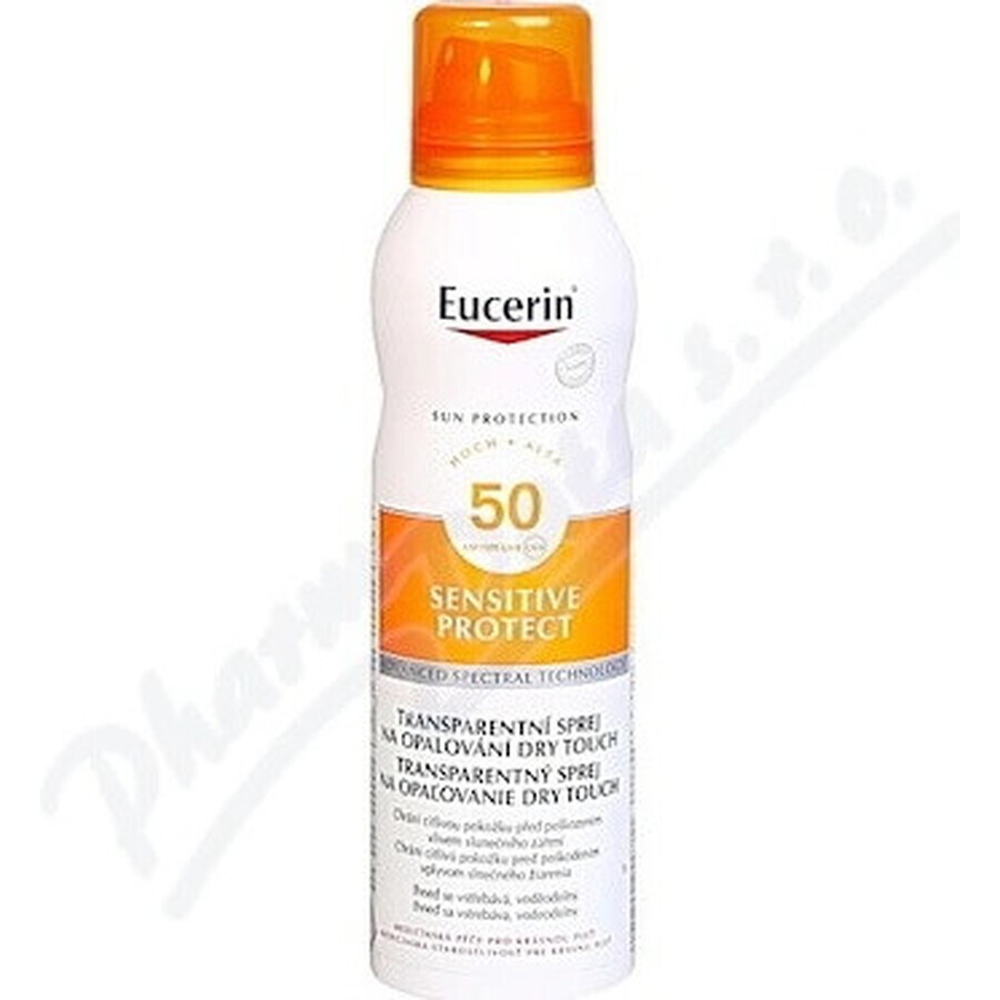 Eucerin SUN Dry Touch OIL CONTROL SPF 50+ 1×200 ml, Klarspray