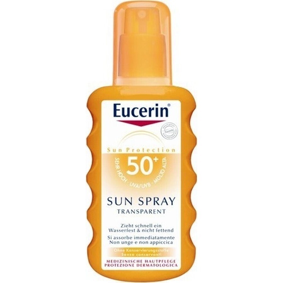 Eucerin SUN Dry Touch OIL CONTROL SPF 50+ 1×200 ml, Klarspray