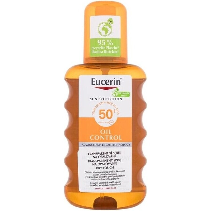 Eucerin SUN Dry Touch OIL CONTROL SPF 50+ 1×200 ml, Klarspray