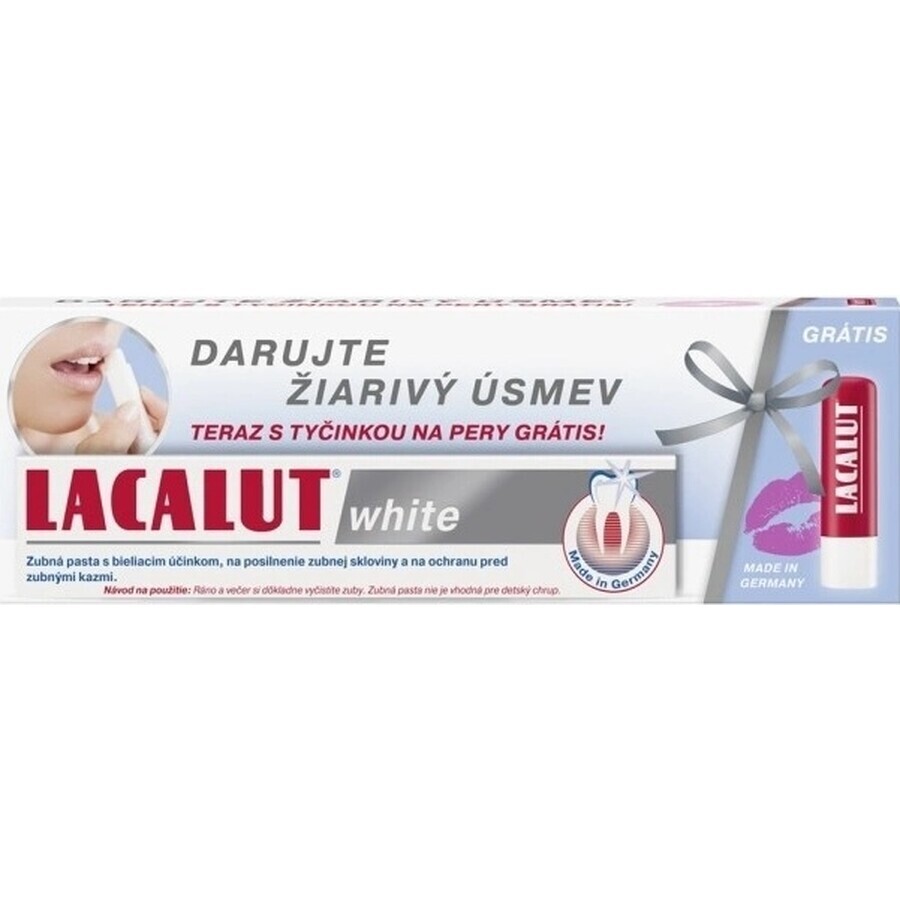 LACALUT WHITE TOOTH PASTE 1×75 ml, Paste