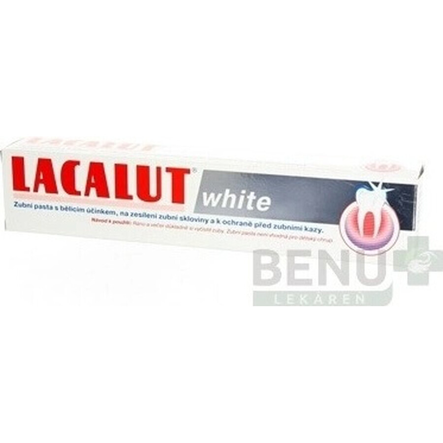 LACALUT WHITE TOOTH PASTE 1×75 ml, Paste