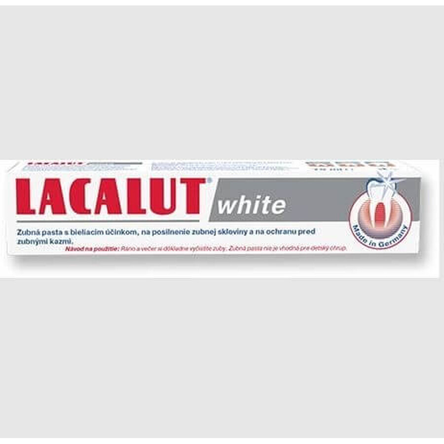 LACALUT WHITE TOOTH PASTE 1×75 ml, Paste