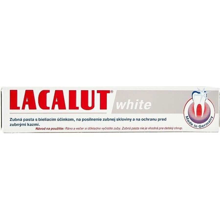 LACALUT WHITE TOOTH PASTE 1×75 ml, Paste