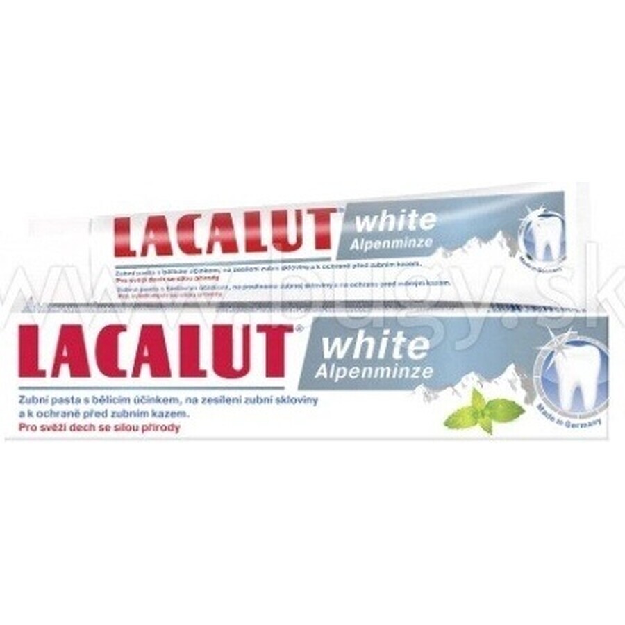 LACALUT WHITE TOOTH PASTE 1×75 ml, Paste