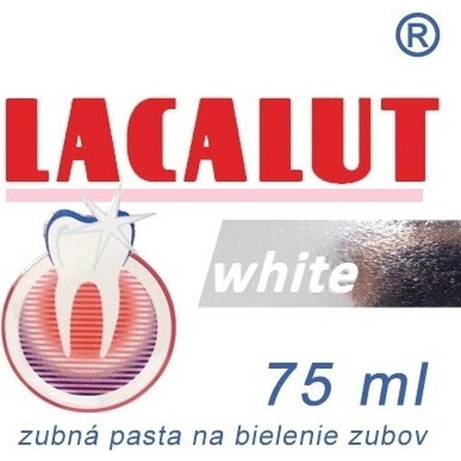 LACALUT WHITE TOOTH PASTE 1×75 ml, Paste