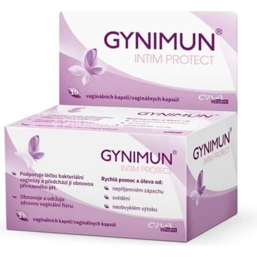 GYNIMUN INTIMTIM CARE 1×10 cps, Vaginalkapsel