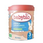 BABYBIO PRIMEA 3 Croissance Bio-Säuglingsmilch (800 g) 1×800 g