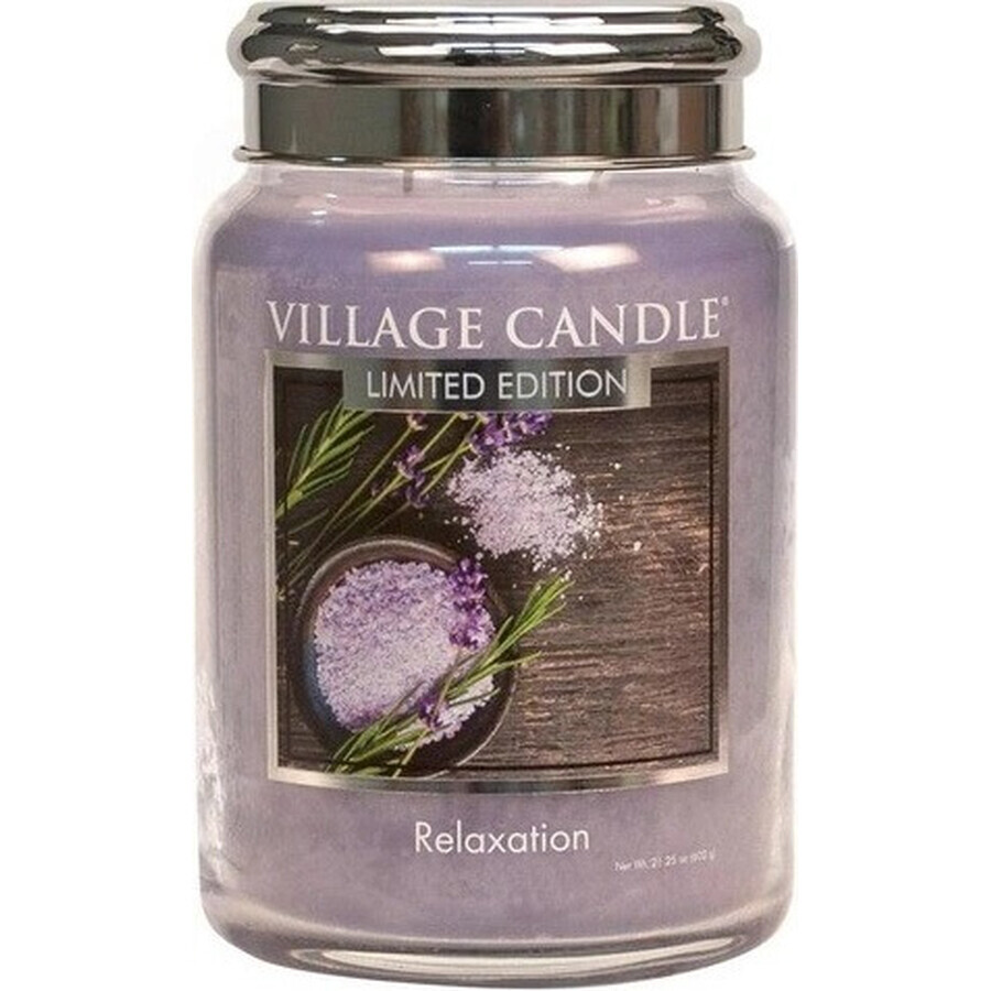 Village Candle Scented Candle in glass - Relax - Relax, large 1×1 pc