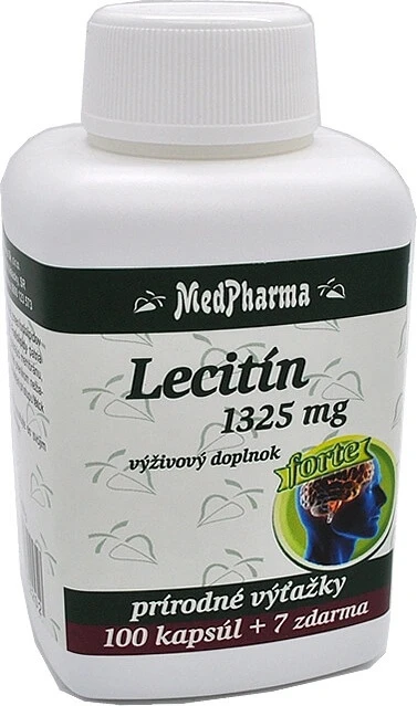MedPharma Lecithin Forte 1325 mg 1×107 cps, Nahrungsergänzungsmittel