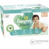 PAMPERS HARMONIE BABY DIAPERS V.3 6-10KG 87KS 1×87 Stück, Windeln Größe 3