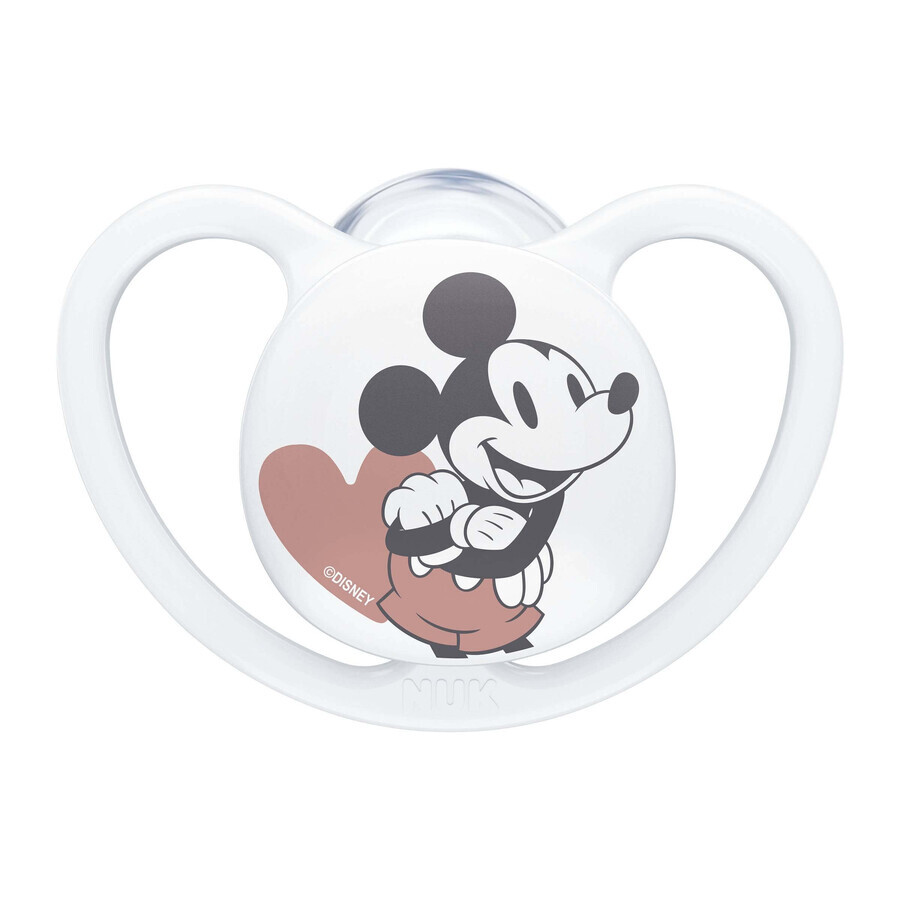 Fopspeen NUK Space DISNEY Mickey 0-6m. doos 1×1st, fopspeen, 0-6m