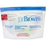 DR.BROWNS - Bolsas de esterilización para microondas 1×5 unidades, bolsas de esterilización