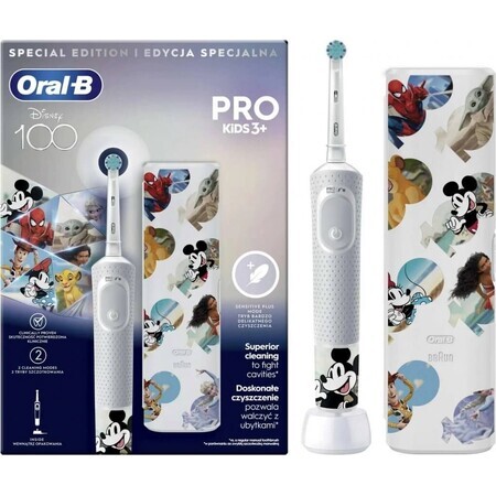 Oral-B EK Pro Kids 3+ Disney EK Pro Kids 3+ + reiskit 1×1 set, elektrische tandenborstel