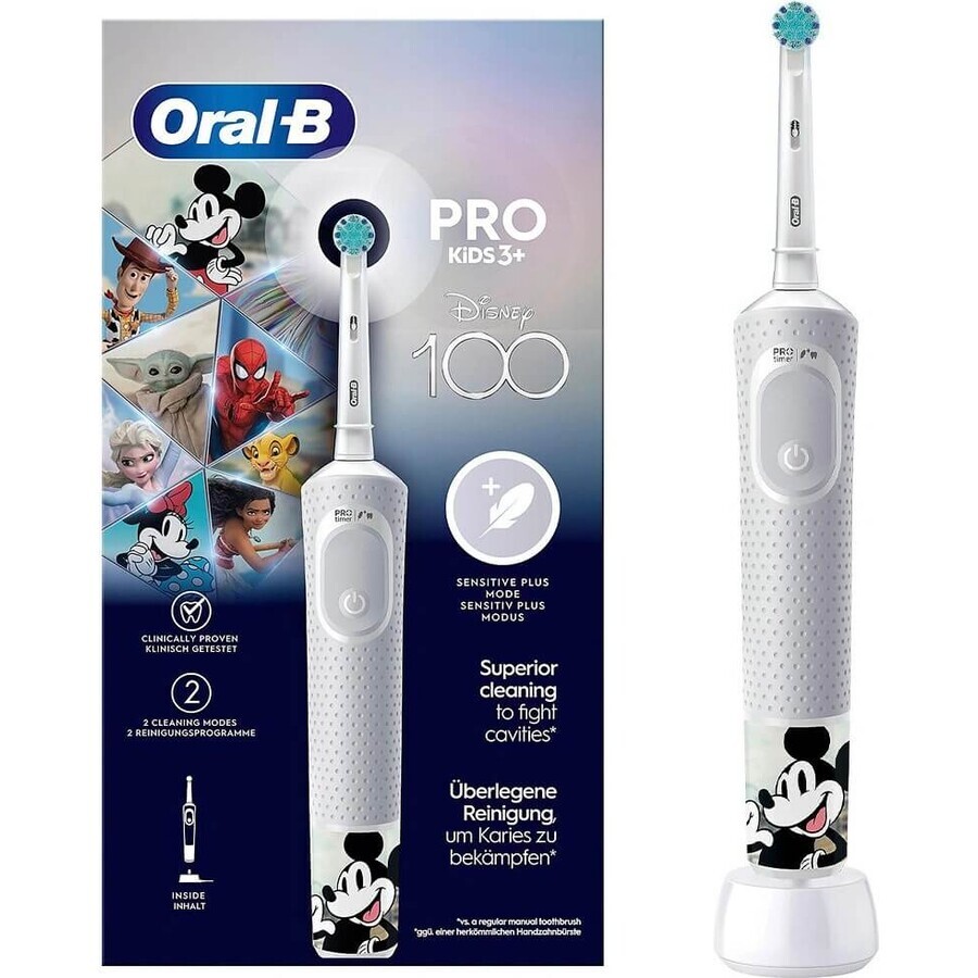 Oral-B EK Pro Kids 3+ Disney EK Pro Kids 3+ + reiskit 1×1 set, elektrische tandenborstel