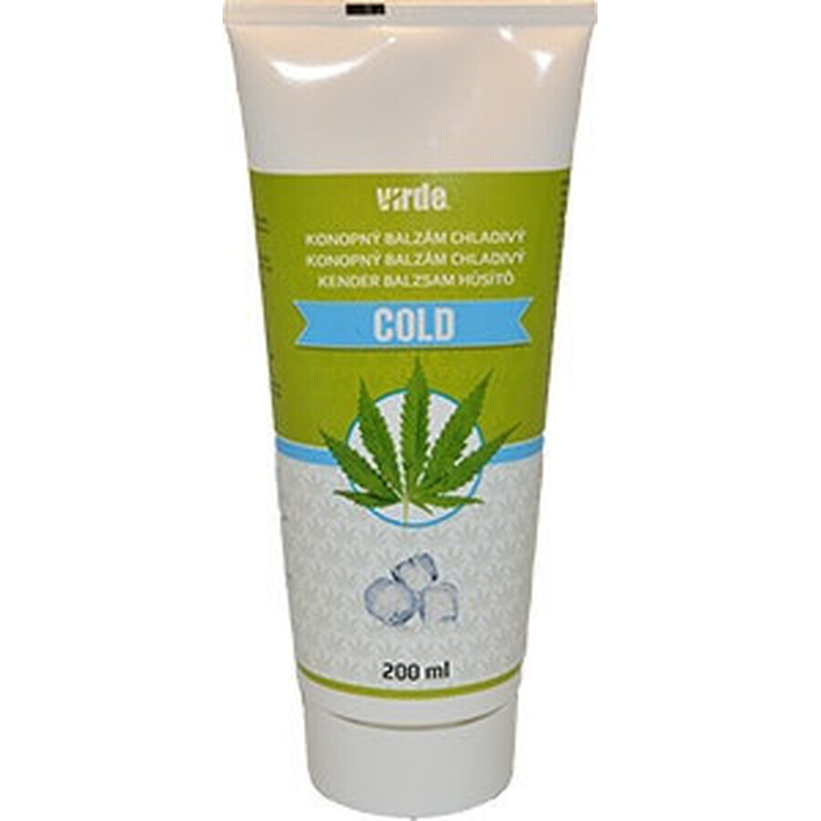 VIRDE HEMP HEMP BALM cooling cold 1×200 ml, hemp balm