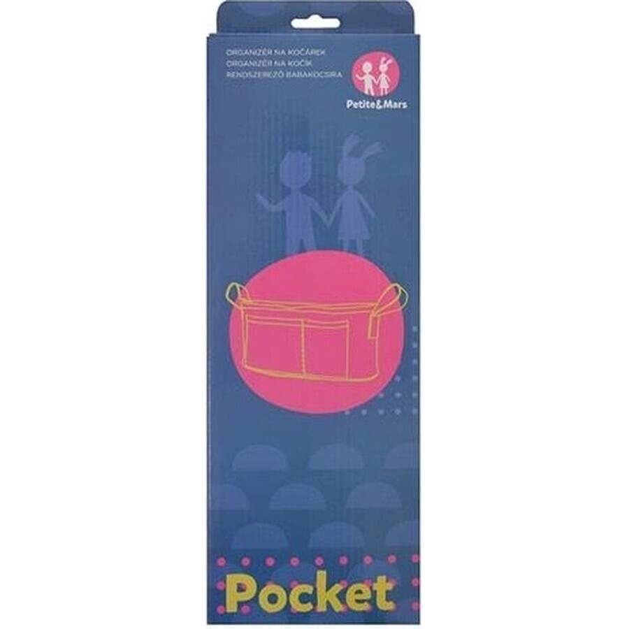 Pocket Petite&Mars organiseur de landau 1×1 pc Pocket Petite&Mars 1×1 pc, pratique