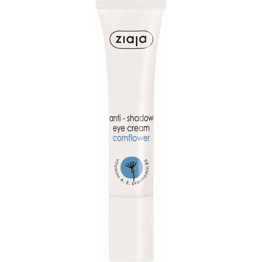 Ziaja cornflower illuminating under-eye and eyelid cream 1×15 ml, eye cream