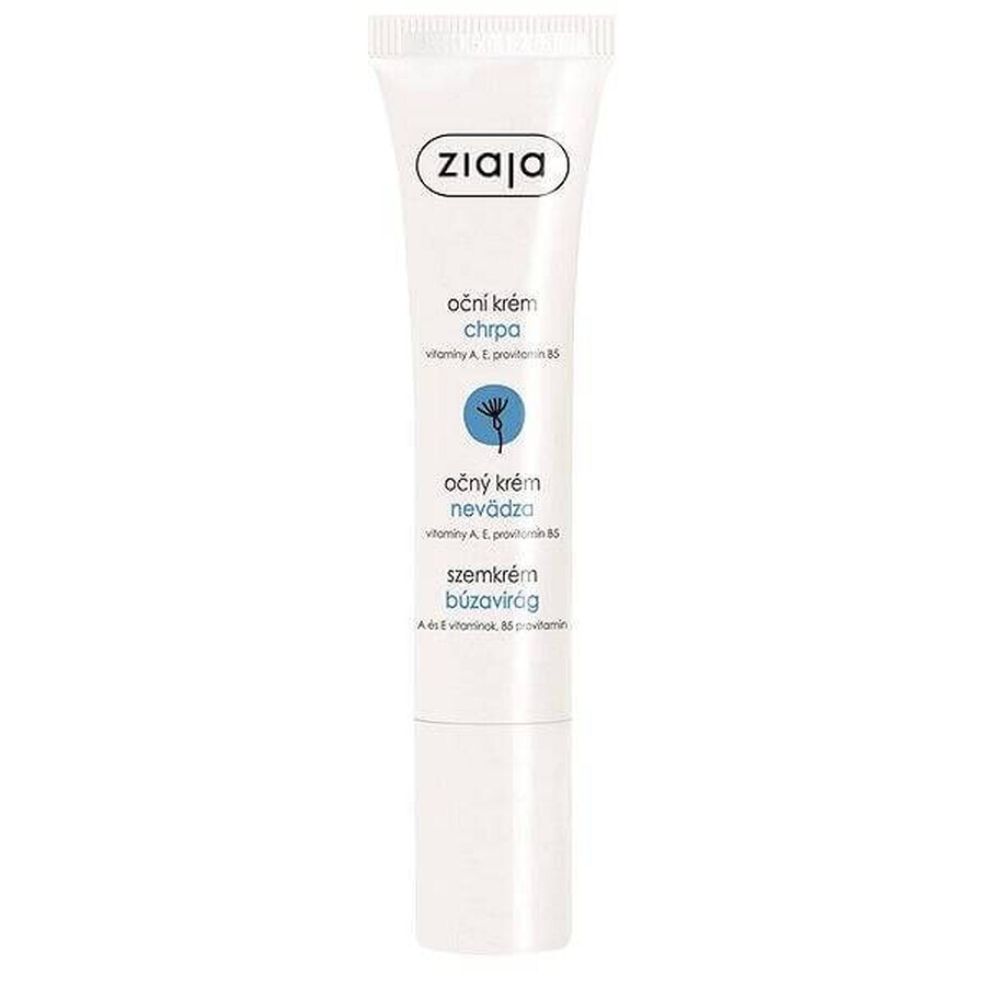 Ziaja cornflower illuminating under-eye and eyelid cream 1×15 ml, eye cream