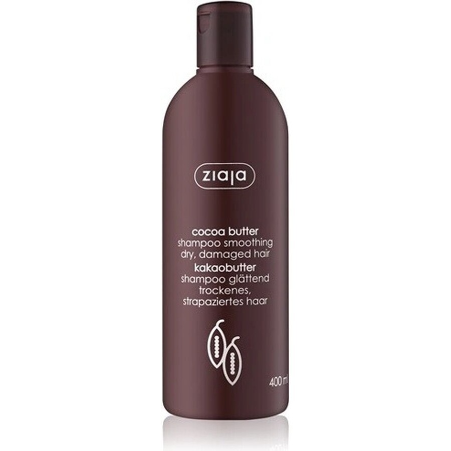 Ziaja - smoothing hair shampoo with cocoa butter 1×400 ml