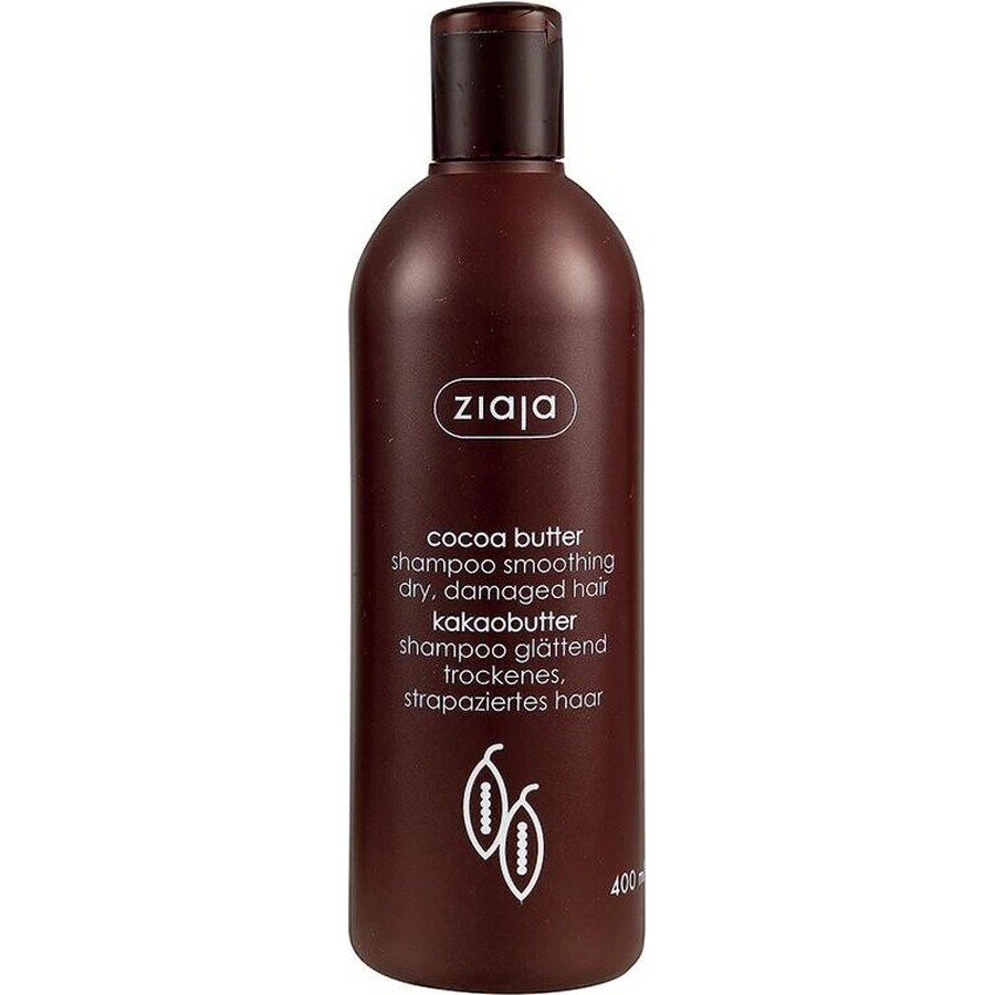 Ziaja - smoothing hair shampoo with cocoa butter 1×400 ml