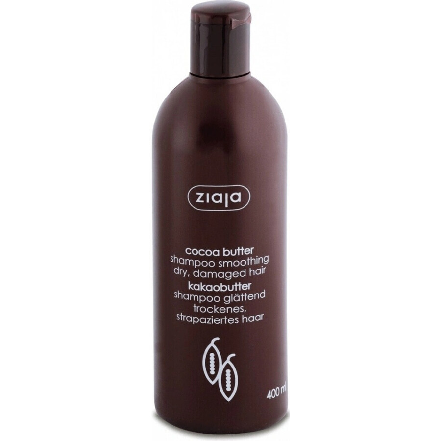 Ziaja - smoothing hair shampoo with cocoa butter 1×400 ml