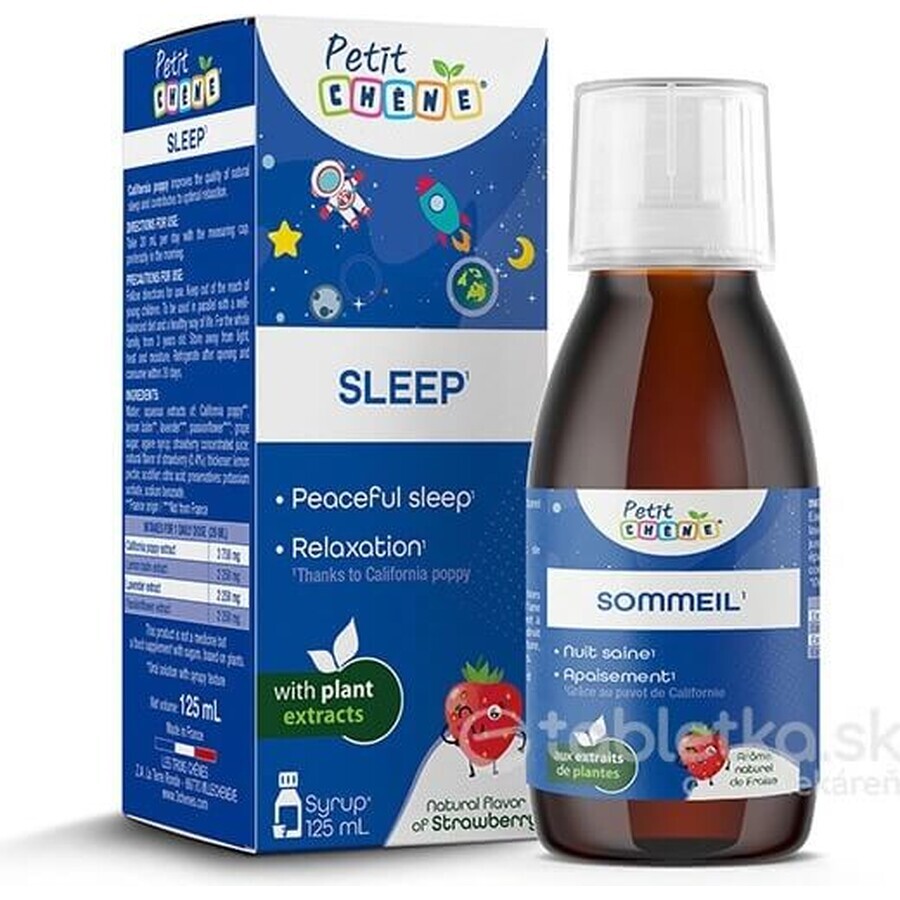 Petit CHENE SLEEP 1×125 ml, siroop voor kinderen