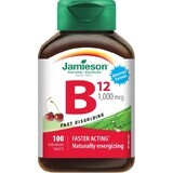 Jamieson Vitamin B12 1000mcg CHERRY 1×100 tbl, Nahrungsergänzungsmittel