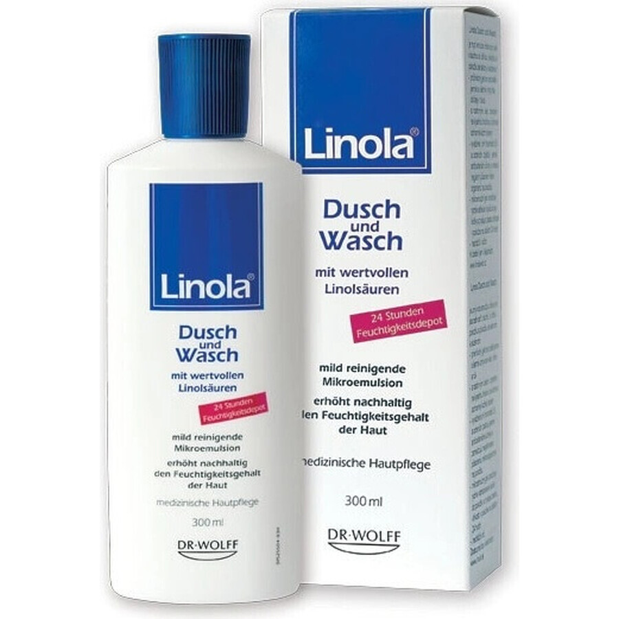 Linola Dusche und Wasch 1×300 ml, Gel-Emulsion