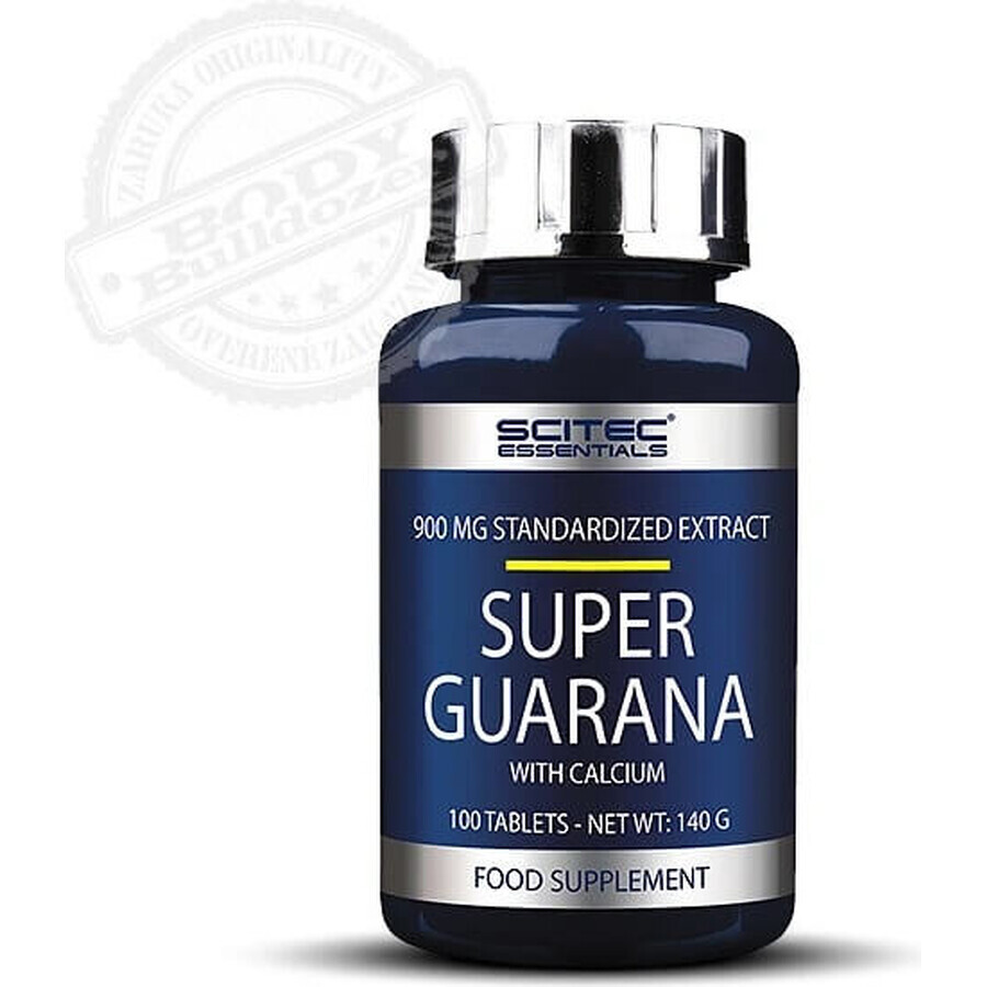 Scitec Nutrition Super Guarana 1×100 tbl, food supplement