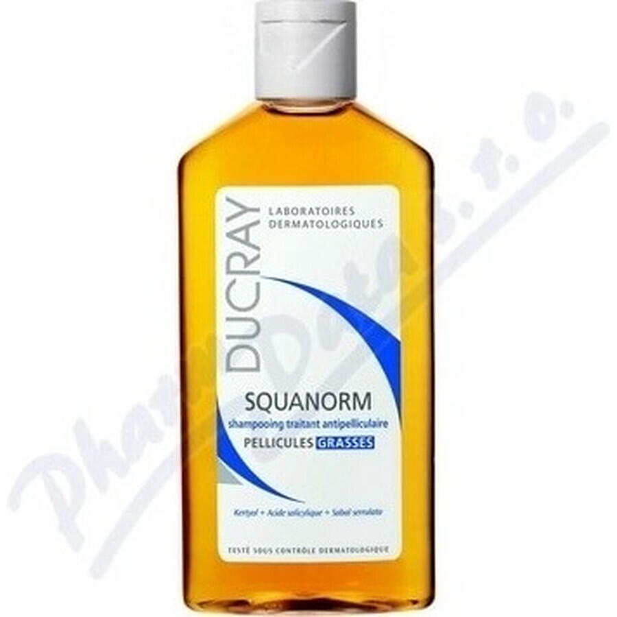 DUCRAY SQUANORM - PELLICULES SÉCHES 1×200 ml, shampoo against dry dandruff