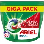 Ariel All-in-1 PODS All-in-1 PODS Extra Clean, Capsule Gel Lavante, 60 Capsule Gel Lavante 1×60 pz, Capsule Gel Lavante