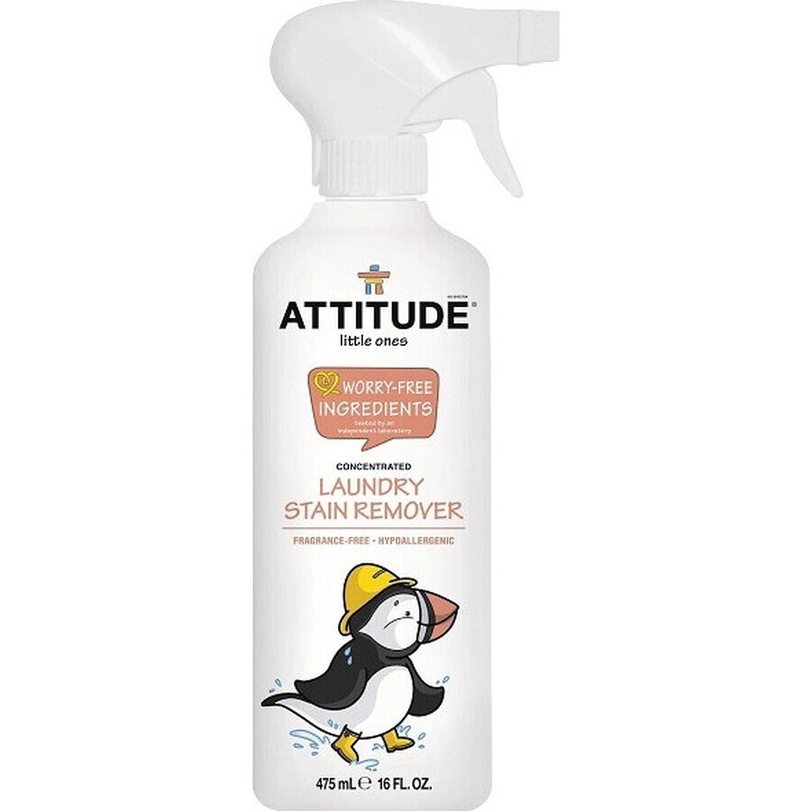 ATTITUDE Baby-Waschmittel-Spray 1×800 ml, Fleckentferner