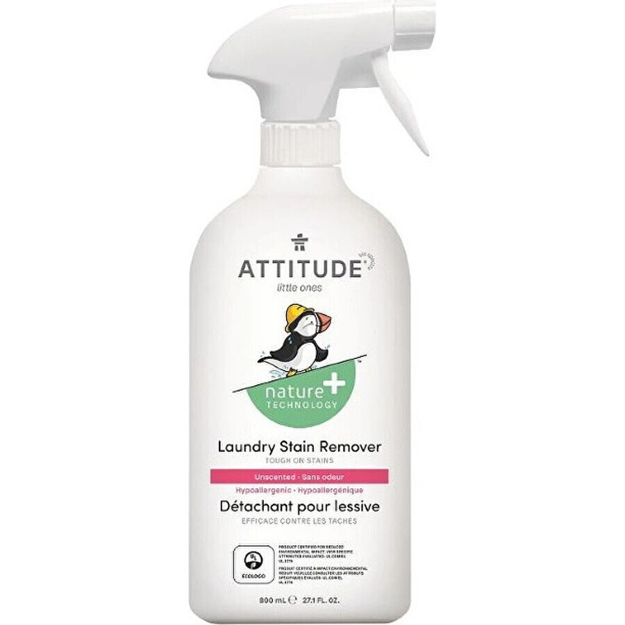 ATTITUDE Baby-Waschmittel-Spray 1×800 ml, Fleckentferner