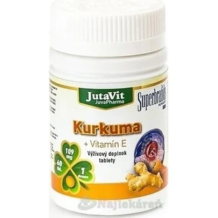 JutaVit Cúrcuma + Vitamina E tbl tbl 1x60 unid.