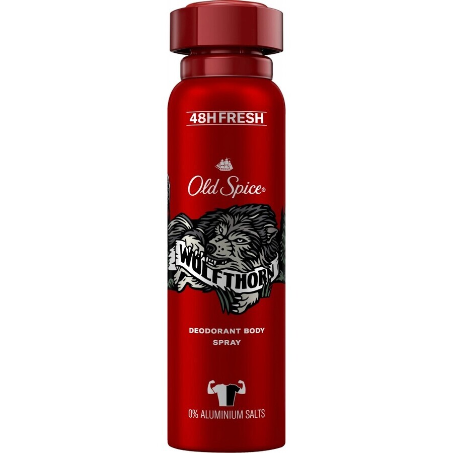 OLD SPICE SPRAY WOLFTHORN 1×150 ml, deodorant