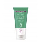 Dermacol Cannabis cremă de curățare facială 1×150 ml, cremă de curățare facială