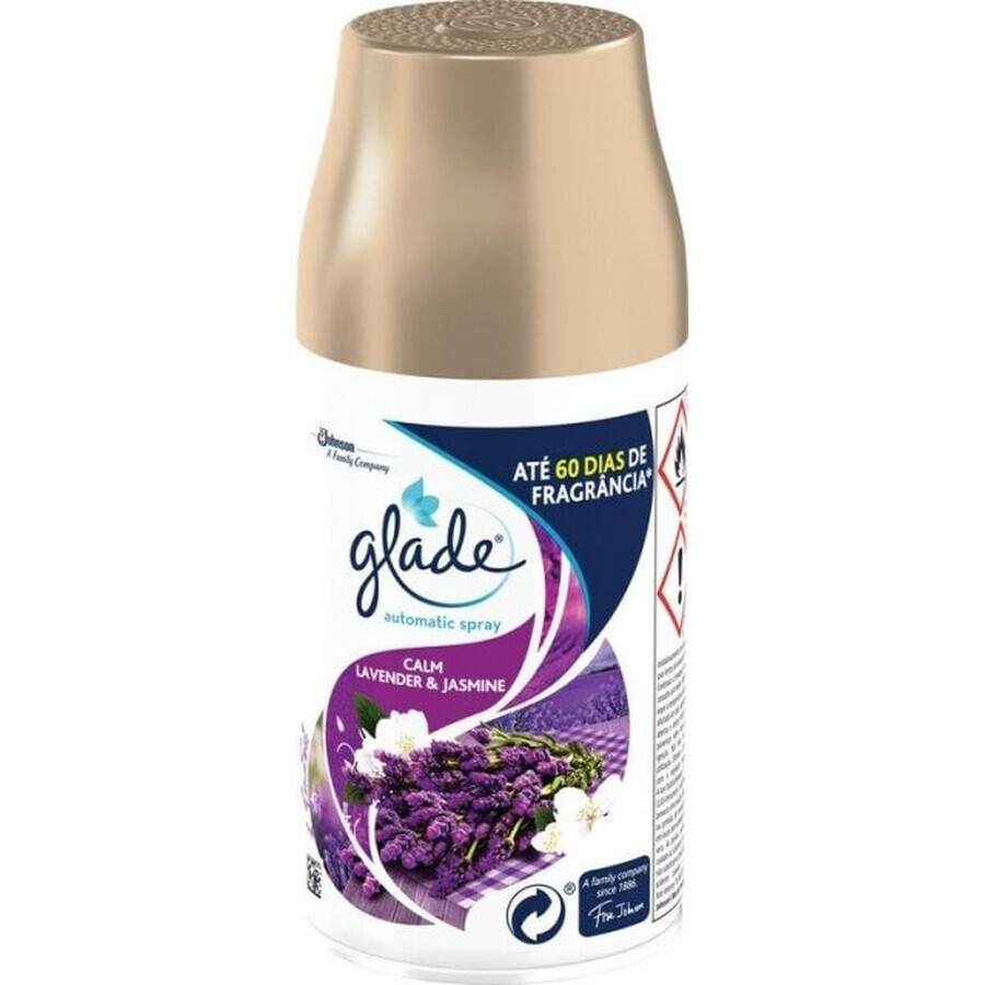 Glade spray automático - recambio lavanda 1×269 ml, recambio para ambientador