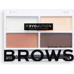 Revolution Relove, Colour Cult Medium, kit de cuidado de cejas 1×3,20 g, kit de cuidado de cejas